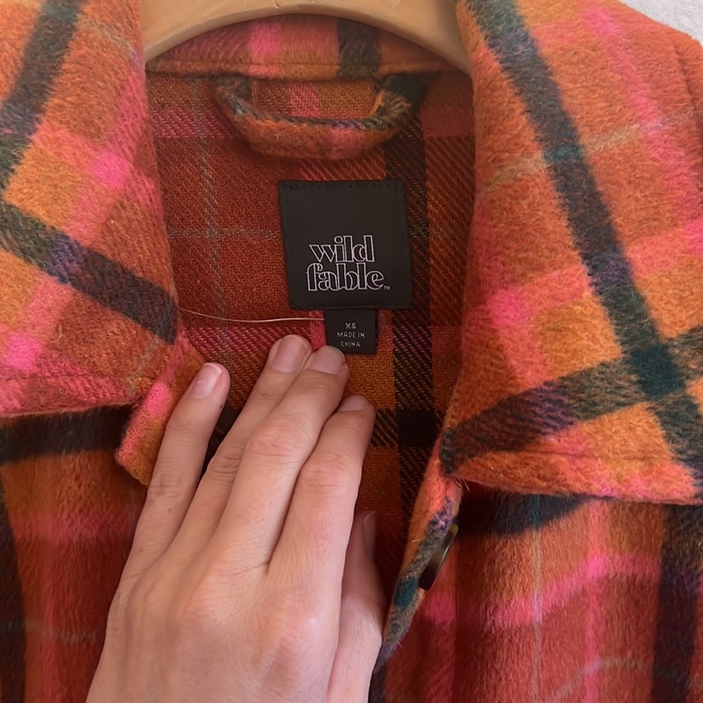 Flannel shacket - Picture 3 of 4